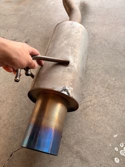 Axle-back exhaust