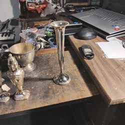 Silver Candle Holder