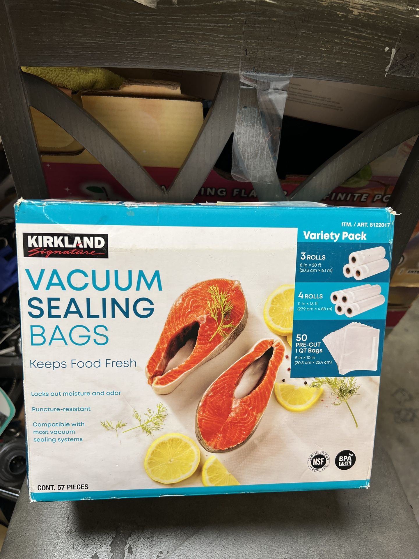 Kirkland Signature Vacuum Sealing Bags, Assortment Pack