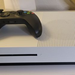 Microsoft Xbox One S 1TB White Console Model 1681 With Controller🎮🕹🖥