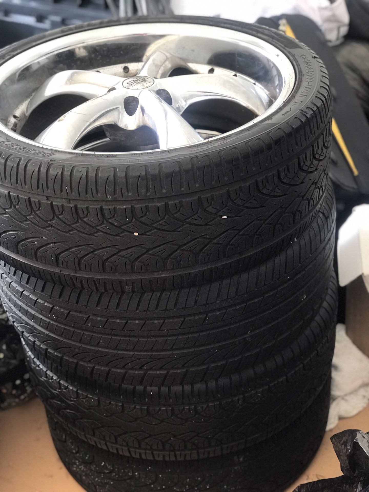 22” Chrome rims