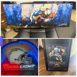San Diego Chargers NFL Memorabilia Collection
