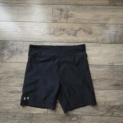 Under Armour Compression Womens Medium Black Shorts 