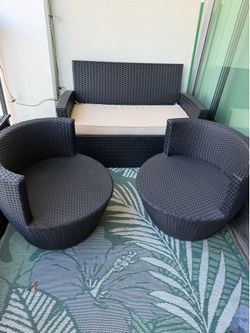 Outdoor patio set 3pc