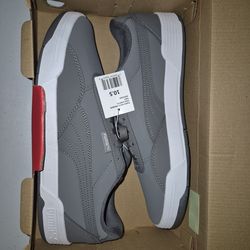 New Puma Men's  Gray SKATE Sneakers SOFTFOAM+ OPTIMAL COMFORTMEN'S SIZE US 10.5