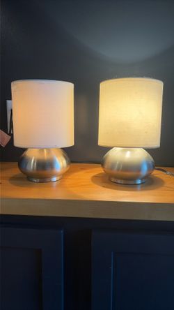 Pair Of Touch Sensitive Dimmable Lights