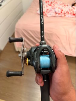 Shimano curado 300 diawa tutula rod