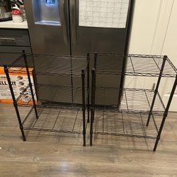 2 Metal Racks