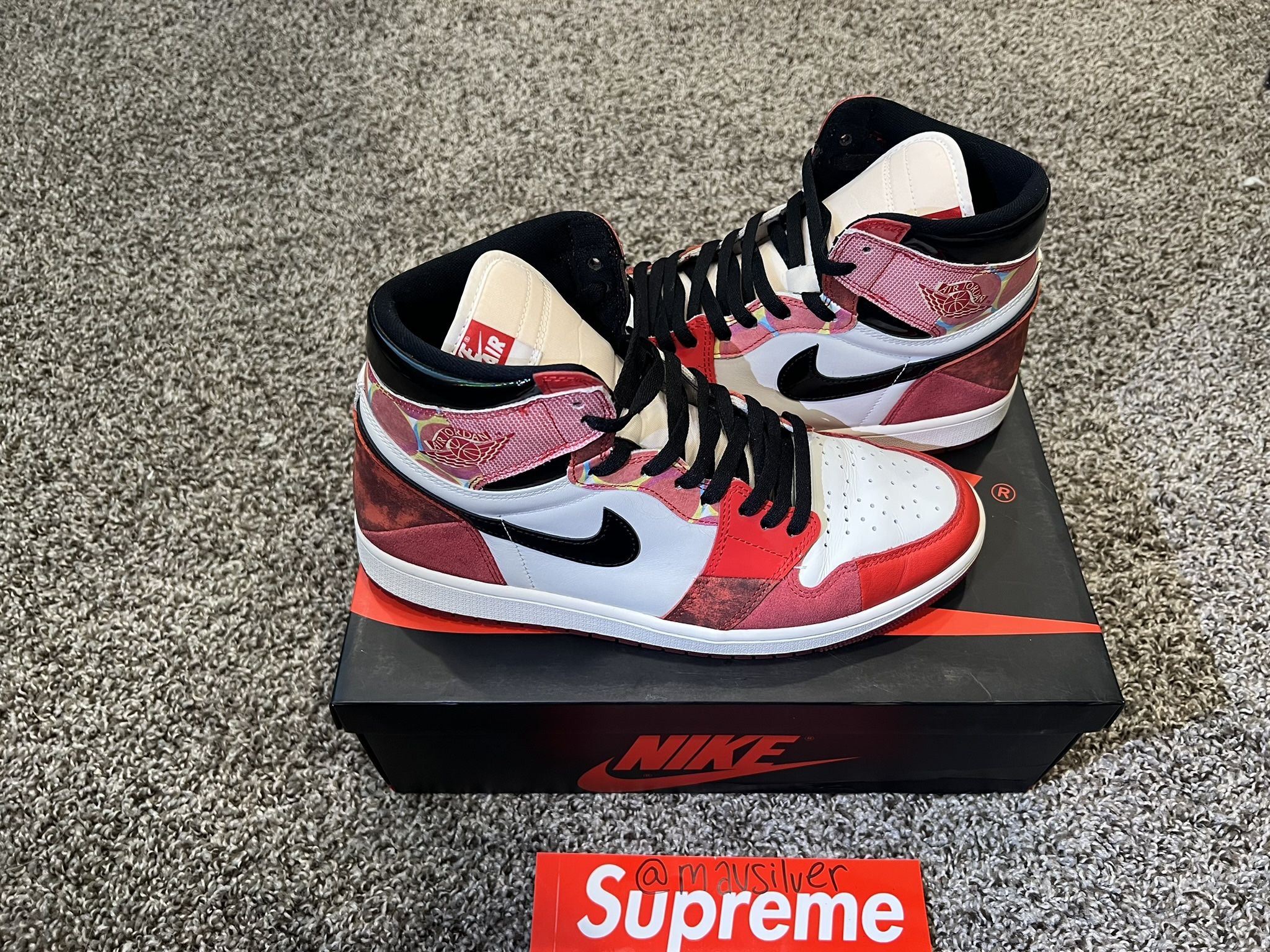 Jordan 1 High Spider-Man