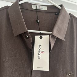 Monclair Shirt  Authentic For Slim Buddy Size Xl