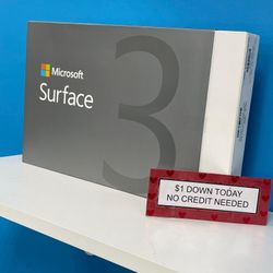 Microsoft Surface 3 Tablet -PAYMENTS AVAILABLE-$1 Down Today 