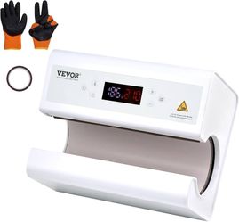 Auto Tumbler Heat Press Machine, Mug Heat Press with Temp and Time Setting, Even Heating for 11-30oz Sublimation Tumblers, Mug, Cups (White)  Color wh