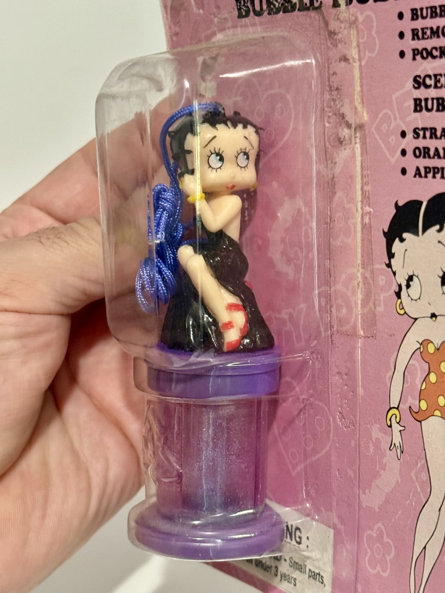 Betty Boop Bubble Buddies Maker Container Figurine Retro Vintage Antique