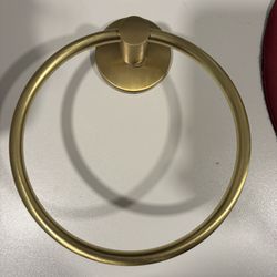 Champagne, Gold Towel Ring
