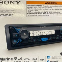 Sony DSX -M55BT car Stereo Am Fm Bluetooth 