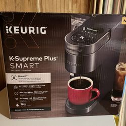 Keurig K-Supreme Plus SMART Coffee Maker, Single Serve K-Cup Pod Coffee Brewer, BREWID and MultiStream Technology, 78 Oz