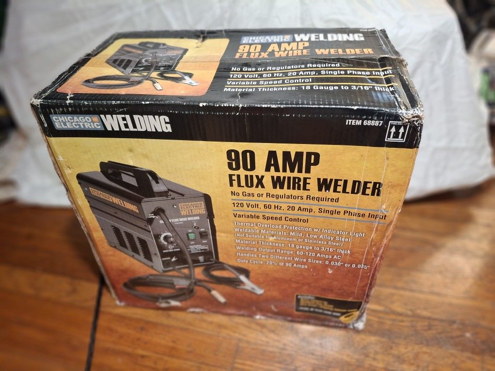 Chicago Electric 90 Amp Flux Wire Welder