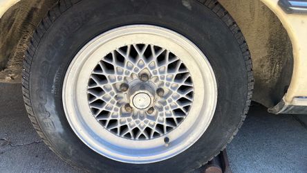 BBS 15-inch mesh wheels