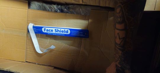 Face Shield Direct Splash Protection
