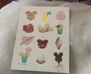 Disney Foods Postcard 