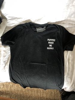 Puppies Make Me Happy (T-Shirt)