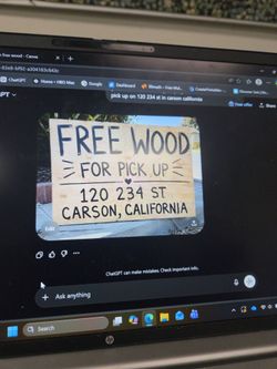 Free wood