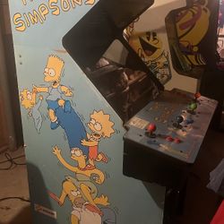 Vintage 1991 The Simpsons arcade Video Game