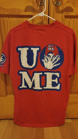 John Cena Never Give Up WWE WWF Wrestling Shirt Size Large
