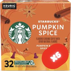 Starbucks Pumpkin Spice Keurig K Cups 🍂☕️