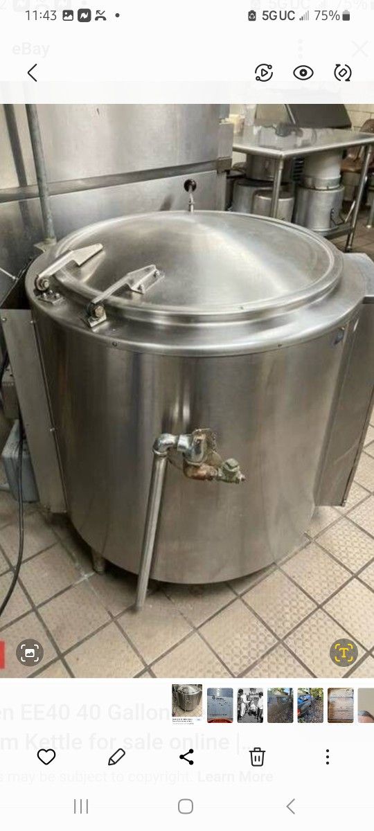 steam kettle