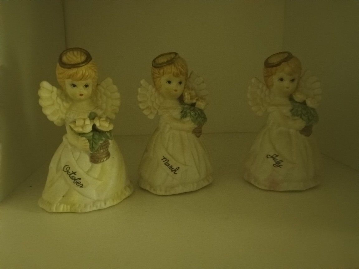 Vintage Birthday Porcelain Figurines