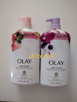 OLAY Body wash 30oz with pump