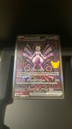 Mewtwo EX SIR 30th celebration