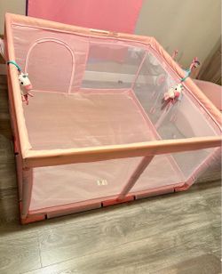 Pink Play pin