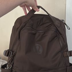 Brown Lulumelon Backpack 🎒 