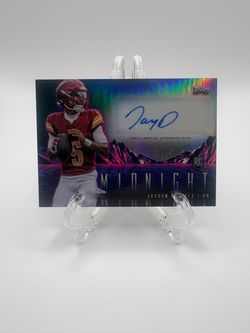 2024 Topps Midnight - Rookie Horizon Signatures Jayden Daniels #RHS-JD (RC)