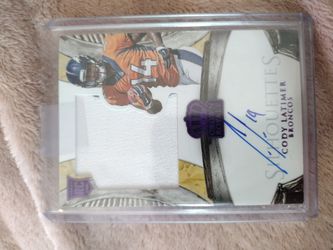 Cody Latimer Signed/Autographed (Jersey Patch) Panini NFL Purple Crown Royale Collectible Card