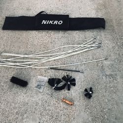 Nikro Deluxe Dryer Vent Rotary Brush Kit