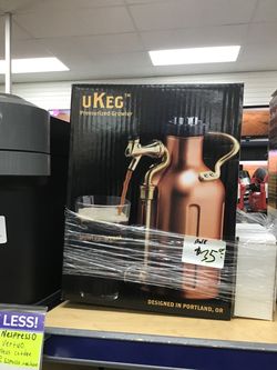 uKeg Pressurized Growler by Growler Werks