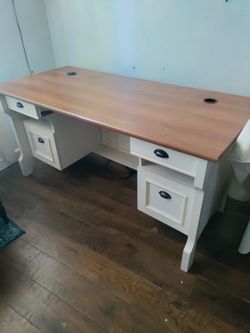 Beautiful wood desk