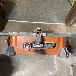 Rigid Wet Tile Saw