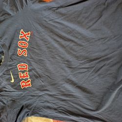 Nike Red Sox Tee Shirt Kids 