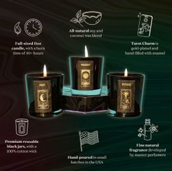 Tarot Candle Set of Three
