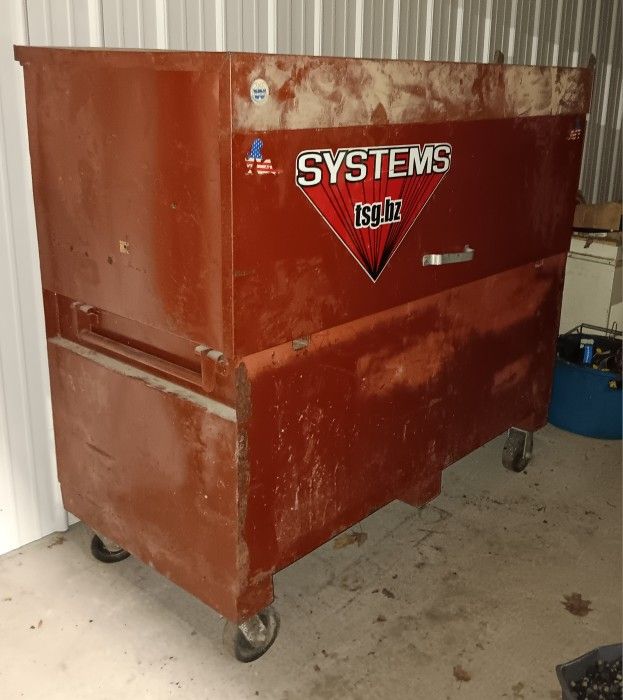 Large Job Box On Wheels
