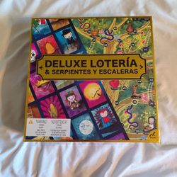 Deluxe Loteria & Serpientes Y Escaleras Game