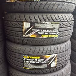 225/50/17 Blackhawk Tires 🛞 