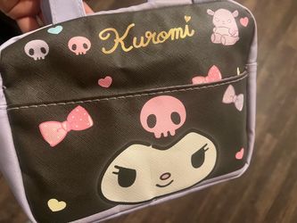 Kuromi lunch box and bag