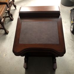 Antique Wooden School Desk