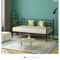 twin bed metal frame