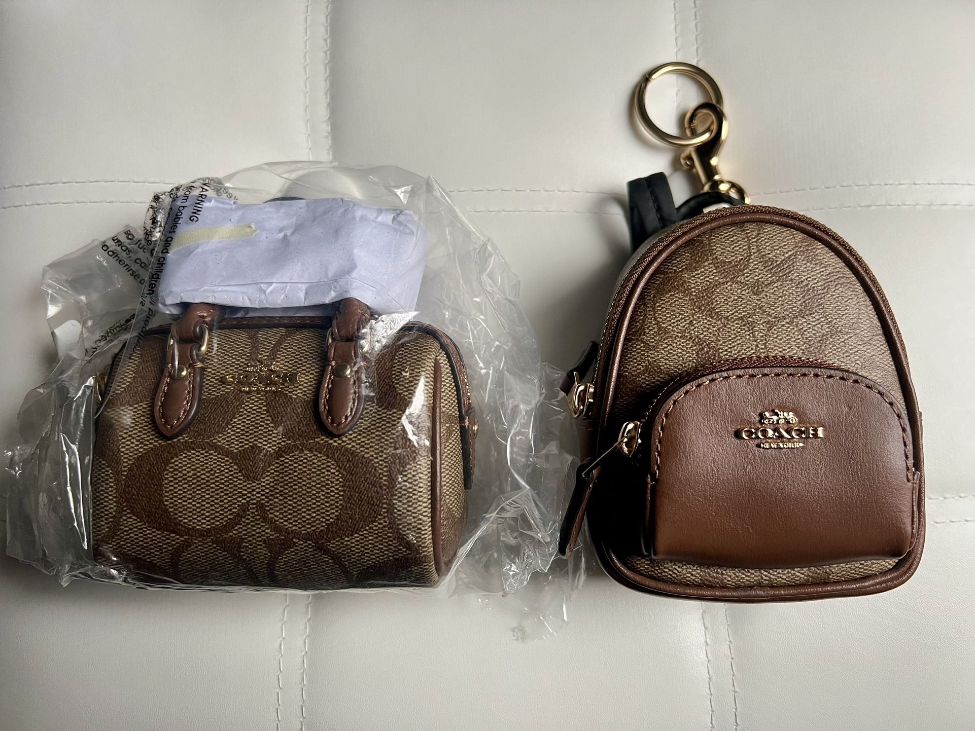 Coach Mini Bag Charms